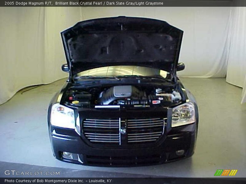 Brilliant Black Crystal Pearl / Dark Slate Gray/Light Graystone 2005 Dodge Magnum R/T