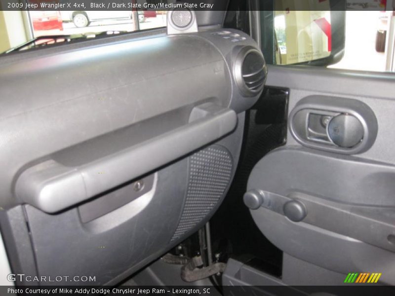 Black / Dark Slate Gray/Medium Slate Gray 2009 Jeep Wrangler X 4x4
