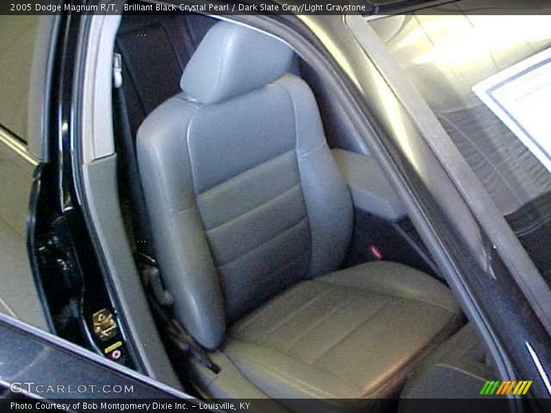 Brilliant Black Crystal Pearl / Dark Slate Gray/Light Graystone 2005 Dodge Magnum R/T