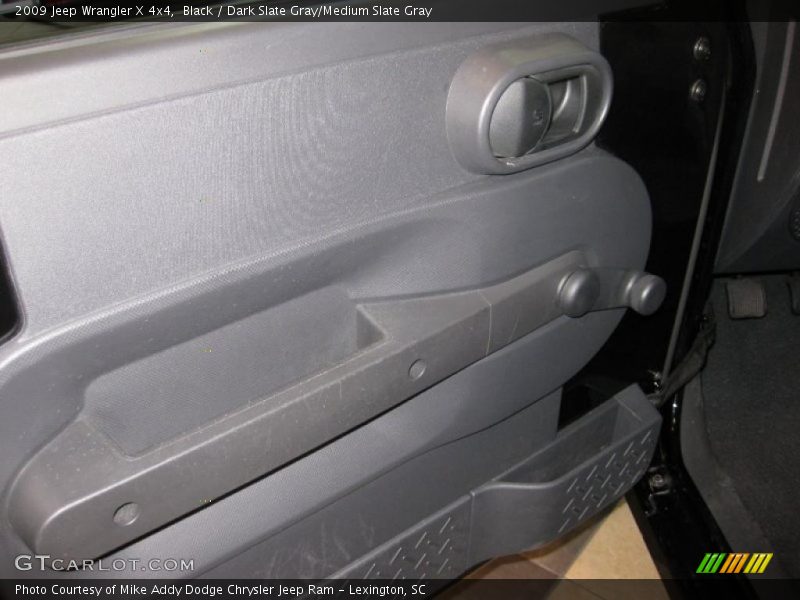 Black / Dark Slate Gray/Medium Slate Gray 2009 Jeep Wrangler X 4x4
