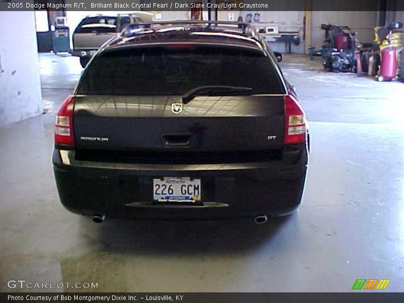 Brilliant Black Crystal Pearl / Dark Slate Gray/Light Graystone 2005 Dodge Magnum R/T