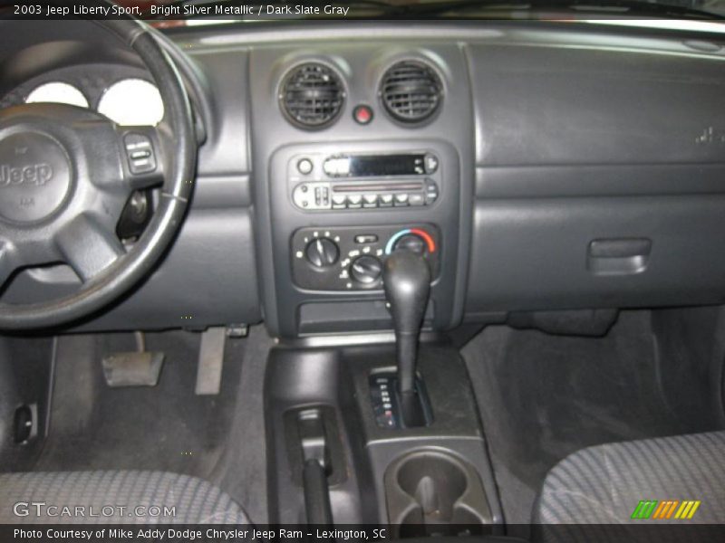 Bright Silver Metallic / Dark Slate Gray 2003 Jeep Liberty Sport