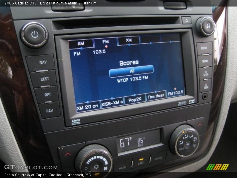 Light Platinum Metallic / Titanium 2006 Cadillac DTS