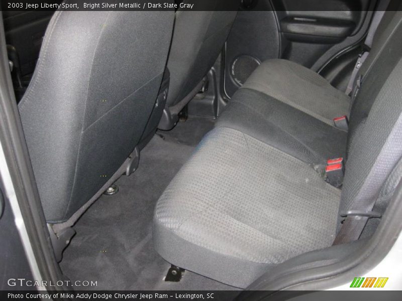 Bright Silver Metallic / Dark Slate Gray 2003 Jeep Liberty Sport