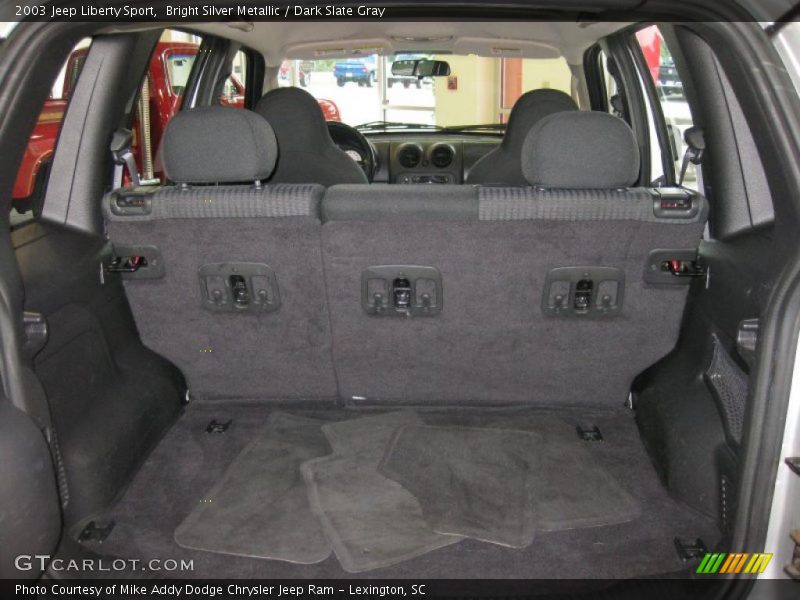 Bright Silver Metallic / Dark Slate Gray 2003 Jeep Liberty Sport