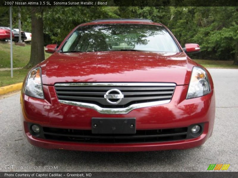 Sonoma Sunset Metallic / Blond 2007 Nissan Altima 3.5 SL