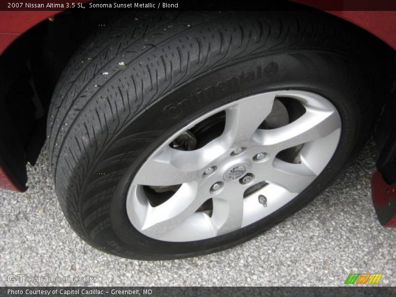 Sonoma Sunset Metallic / Blond 2007 Nissan Altima 3.5 SL
