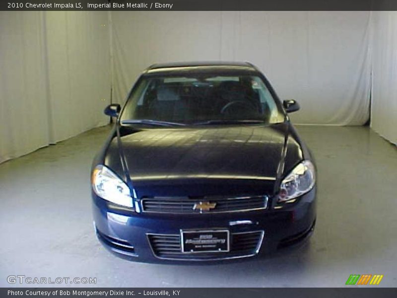 Imperial Blue Metallic / Ebony 2010 Chevrolet Impala LS