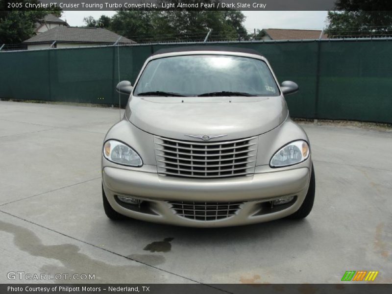Light Almond Pearl / Dark Slate Gray 2005 Chrysler PT Cruiser Touring Turbo Convertible