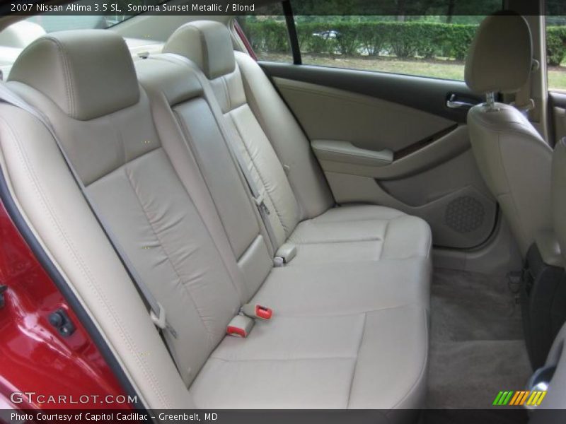 Sonoma Sunset Metallic / Blond 2007 Nissan Altima 3.5 SL