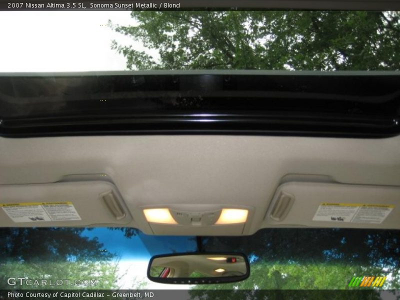 Sonoma Sunset Metallic / Blond 2007 Nissan Altima 3.5 SL