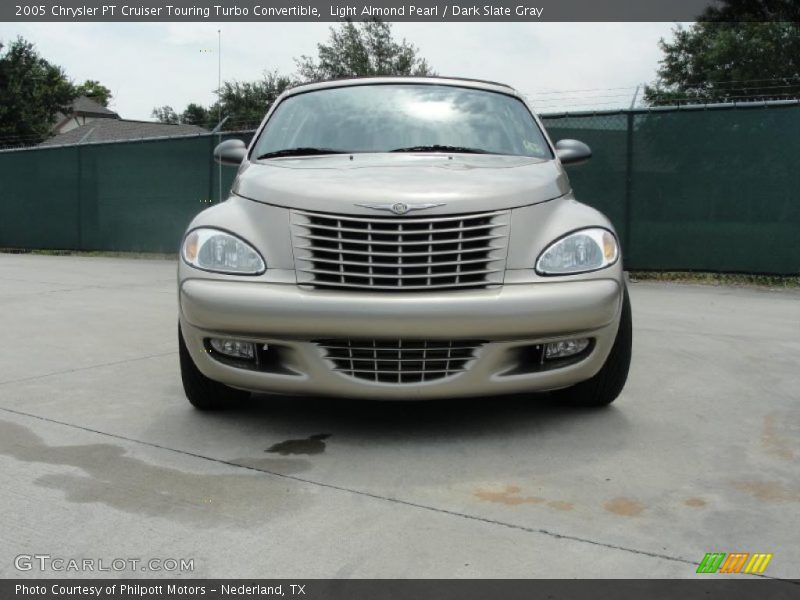 Light Almond Pearl / Dark Slate Gray 2005 Chrysler PT Cruiser Touring Turbo Convertible