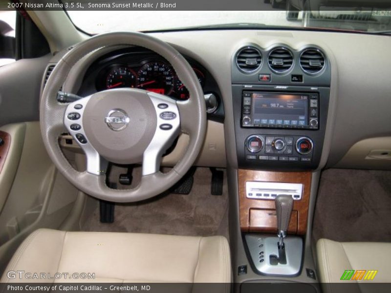 Sonoma Sunset Metallic / Blond 2007 Nissan Altima 3.5 SL