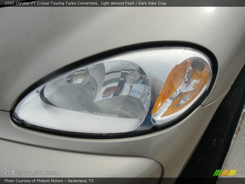 Light Almond Pearl / Dark Slate Gray 2005 Chrysler PT Cruiser Touring Turbo Convertible