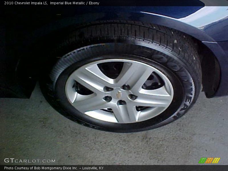 Imperial Blue Metallic / Ebony 2010 Chevrolet Impala LS