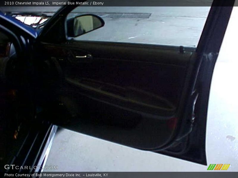 Imperial Blue Metallic / Ebony 2010 Chevrolet Impala LS