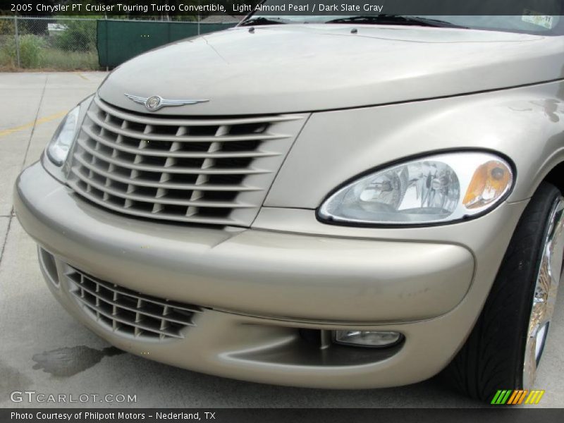 Light Almond Pearl / Dark Slate Gray 2005 Chrysler PT Cruiser Touring Turbo Convertible