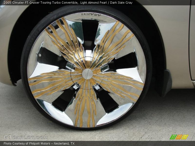 Custom Wheels of 2005 PT Cruiser Touring Turbo Convertible