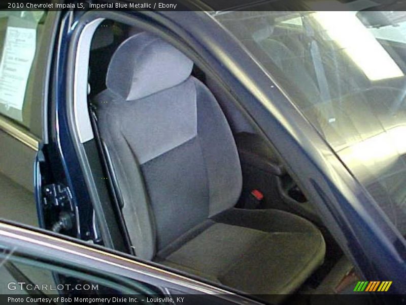 Imperial Blue Metallic / Ebony 2010 Chevrolet Impala LS