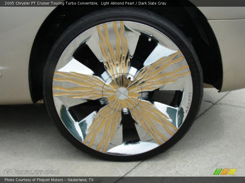 Custom Wheels of 2005 PT Cruiser Touring Turbo Convertible