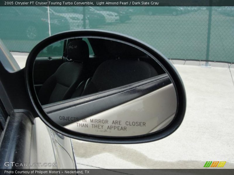 Light Almond Pearl / Dark Slate Gray 2005 Chrysler PT Cruiser Touring Turbo Convertible
