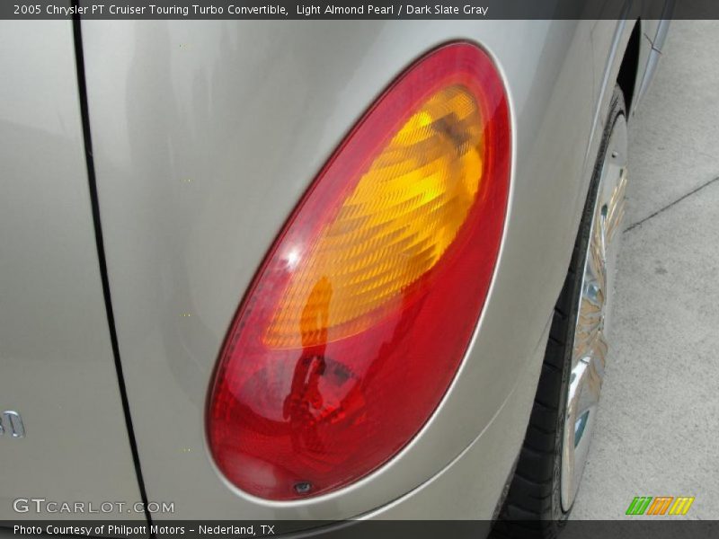 Light Almond Pearl / Dark Slate Gray 2005 Chrysler PT Cruiser Touring Turbo Convertible