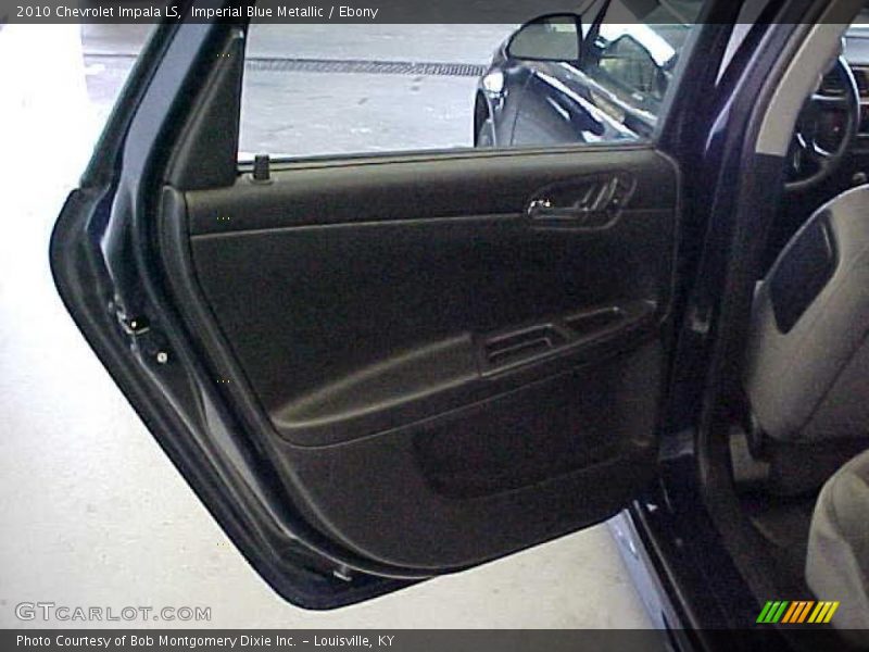 Imperial Blue Metallic / Ebony 2010 Chevrolet Impala LS
