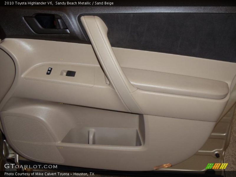Sandy Beach Metallic / Sand Beige 2010 Toyota Highlander V6