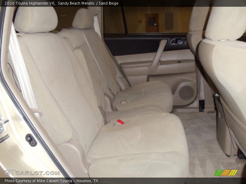 Sandy Beach Metallic / Sand Beige 2010 Toyota Highlander V6