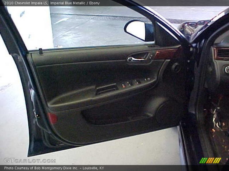 Imperial Blue Metallic / Ebony 2010 Chevrolet Impala LS