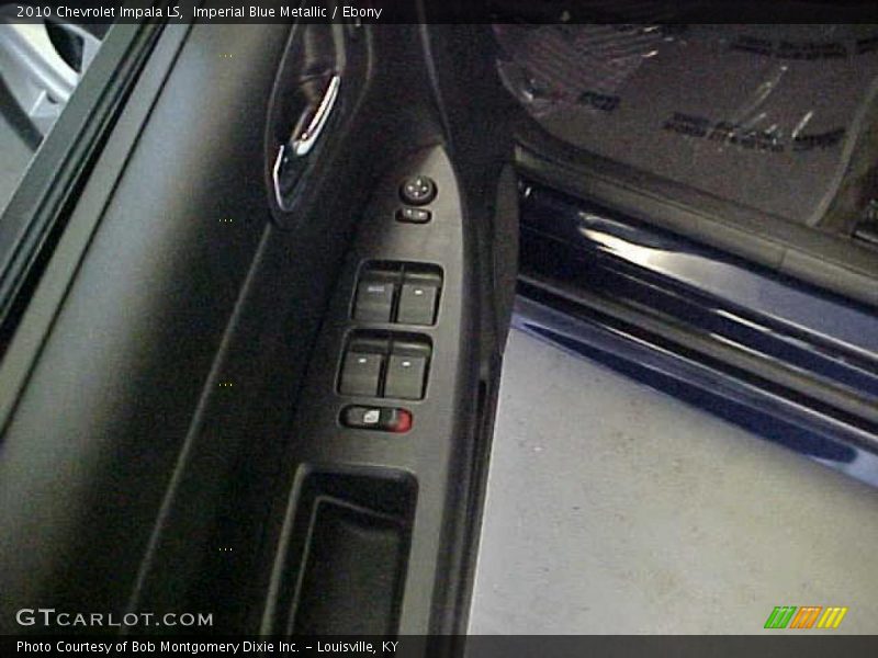 Imperial Blue Metallic / Ebony 2010 Chevrolet Impala LS