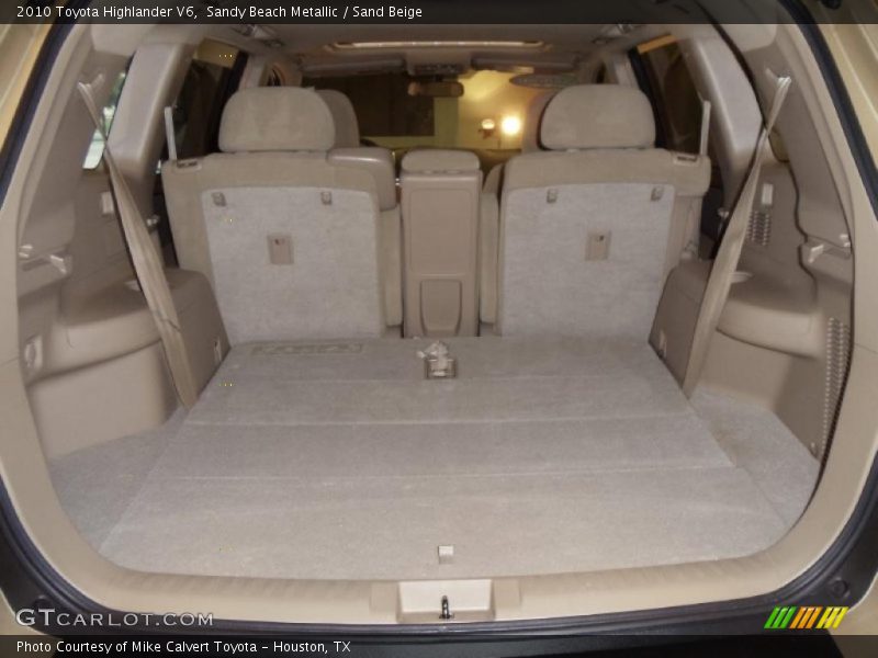 Sandy Beach Metallic / Sand Beige 2010 Toyota Highlander V6