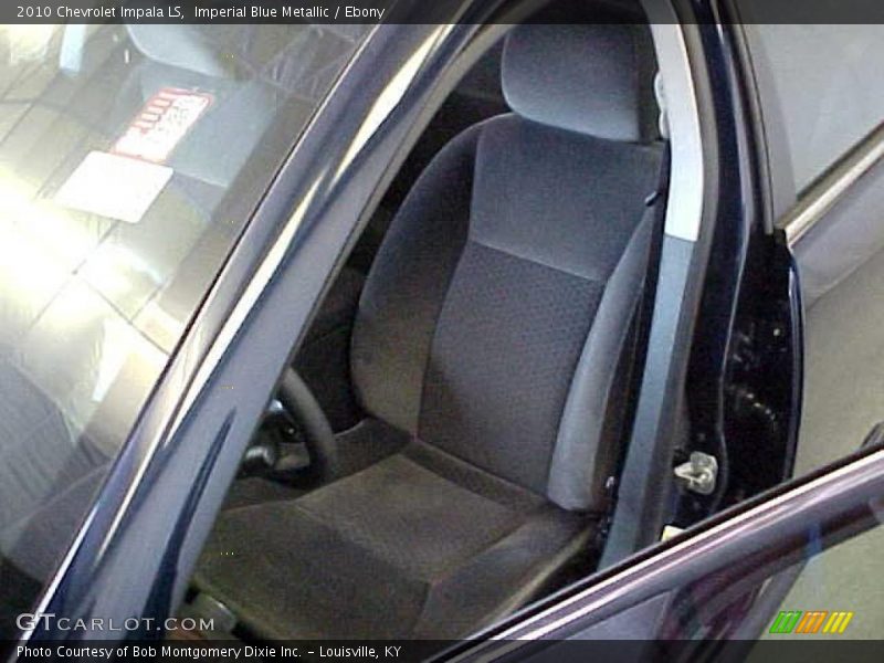 Imperial Blue Metallic / Ebony 2010 Chevrolet Impala LS