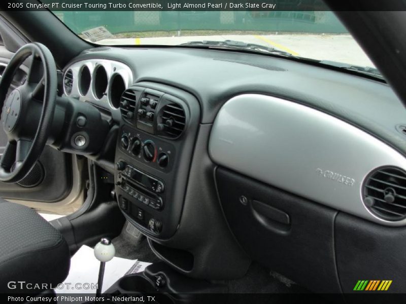 Dashboard of 2005 PT Cruiser Touring Turbo Convertible