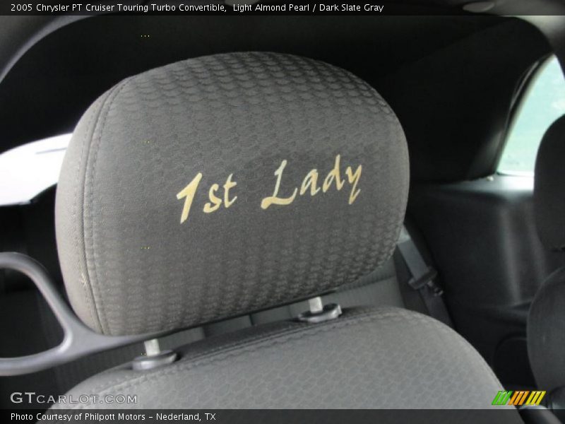 Light Almond Pearl / Dark Slate Gray 2005 Chrysler PT Cruiser Touring Turbo Convertible