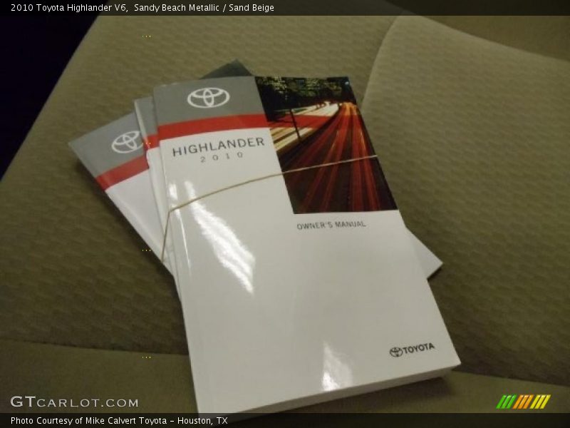 Sandy Beach Metallic / Sand Beige 2010 Toyota Highlander V6