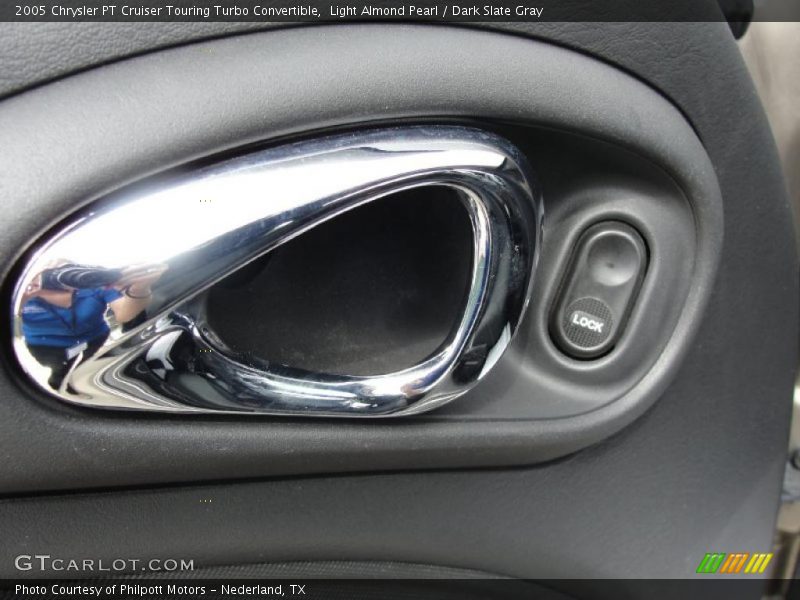 Light Almond Pearl / Dark Slate Gray 2005 Chrysler PT Cruiser Touring Turbo Convertible