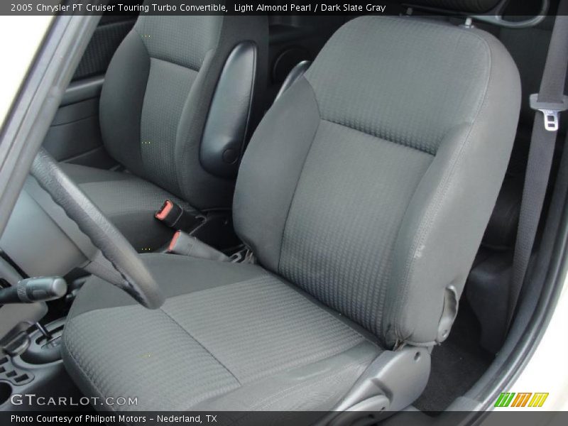 Light Almond Pearl / Dark Slate Gray 2005 Chrysler PT Cruiser Touring Turbo Convertible