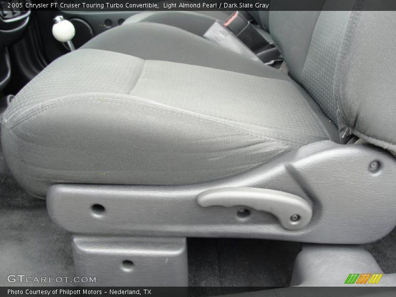 Light Almond Pearl / Dark Slate Gray 2005 Chrysler PT Cruiser Touring Turbo Convertible
