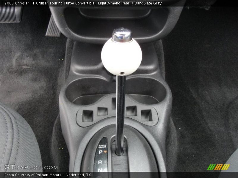Light Almond Pearl / Dark Slate Gray 2005 Chrysler PT Cruiser Touring Turbo Convertible