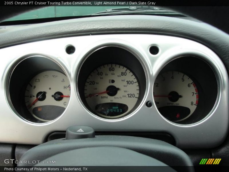  2005 PT Cruiser Touring Turbo Convertible Touring Turbo Convertible Gauges