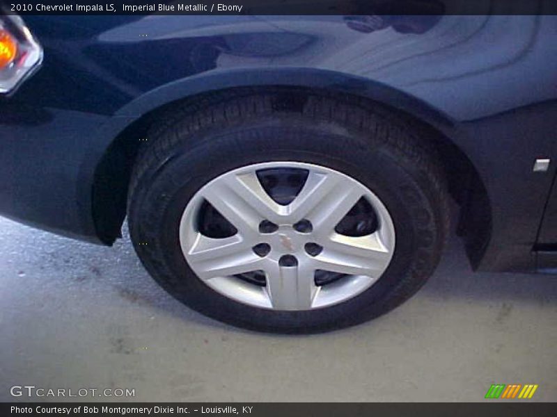 Imperial Blue Metallic / Ebony 2010 Chevrolet Impala LS