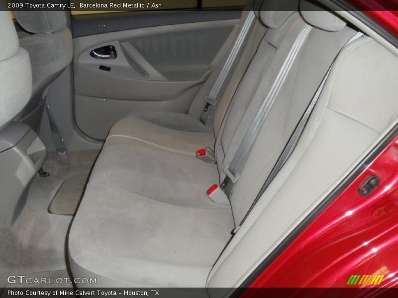 Barcelona Red Metallic / Ash 2009 Toyota Camry LE
