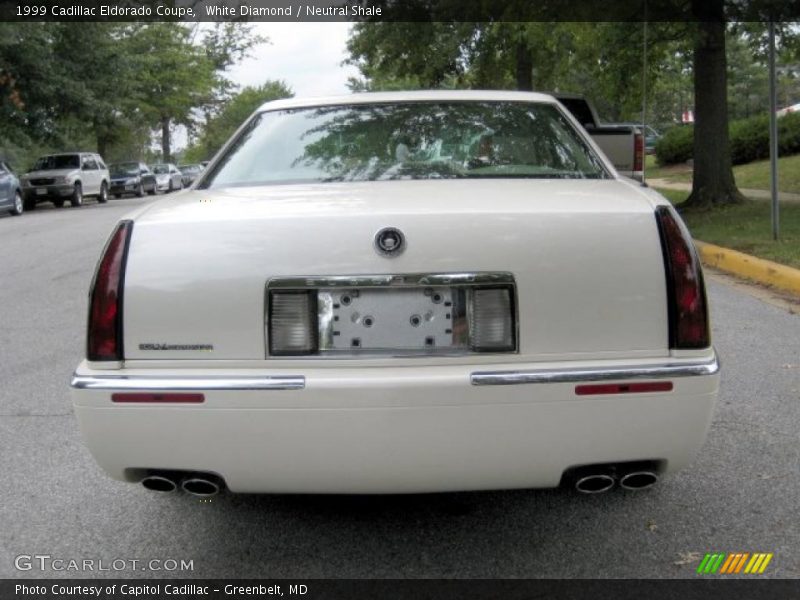 White Diamond / Neutral Shale 1999 Cadillac Eldorado Coupe
