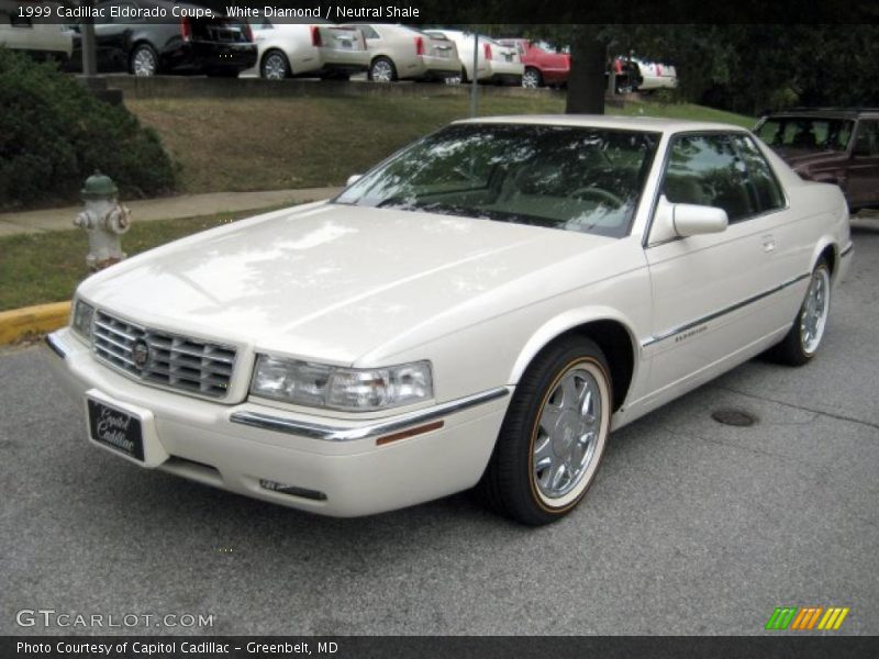 White Diamond / Neutral Shale 1999 Cadillac Eldorado Coupe