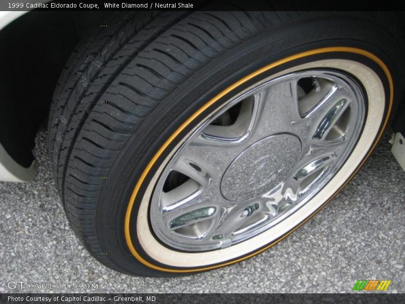 White Diamond / Neutral Shale 1999 Cadillac Eldorado Coupe