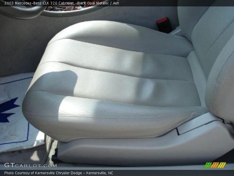 Black Opal Metallic / Ash 2003 Mercedes-Benz CLK 320 Cabriolet
