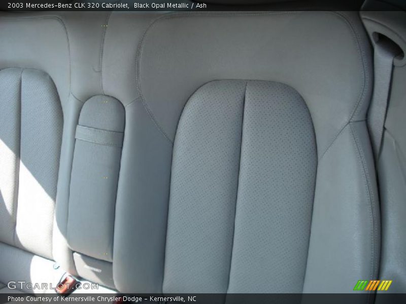 Black Opal Metallic / Ash 2003 Mercedes-Benz CLK 320 Cabriolet