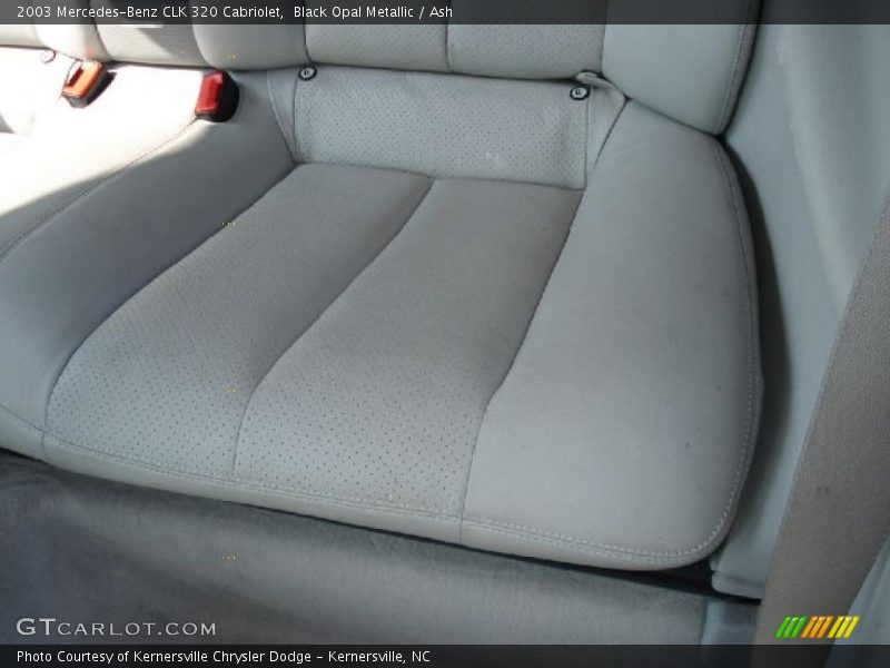 Black Opal Metallic / Ash 2003 Mercedes-Benz CLK 320 Cabriolet