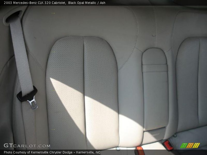 Black Opal Metallic / Ash 2003 Mercedes-Benz CLK 320 Cabriolet